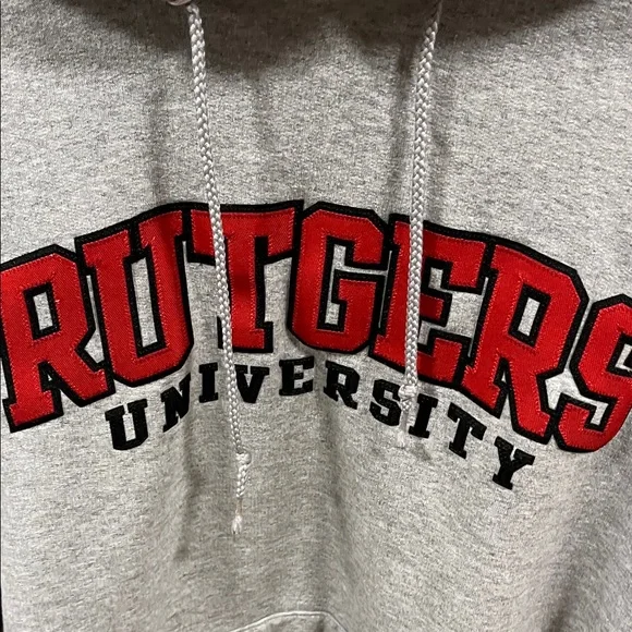 Champion Gray Rutgers University Hoodie - Picture 2 of 6